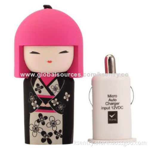 New Product Kimmidoll USB In-car Charger
